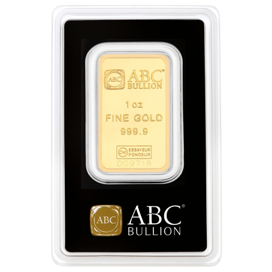 1oz ABC Gold Minted Bar