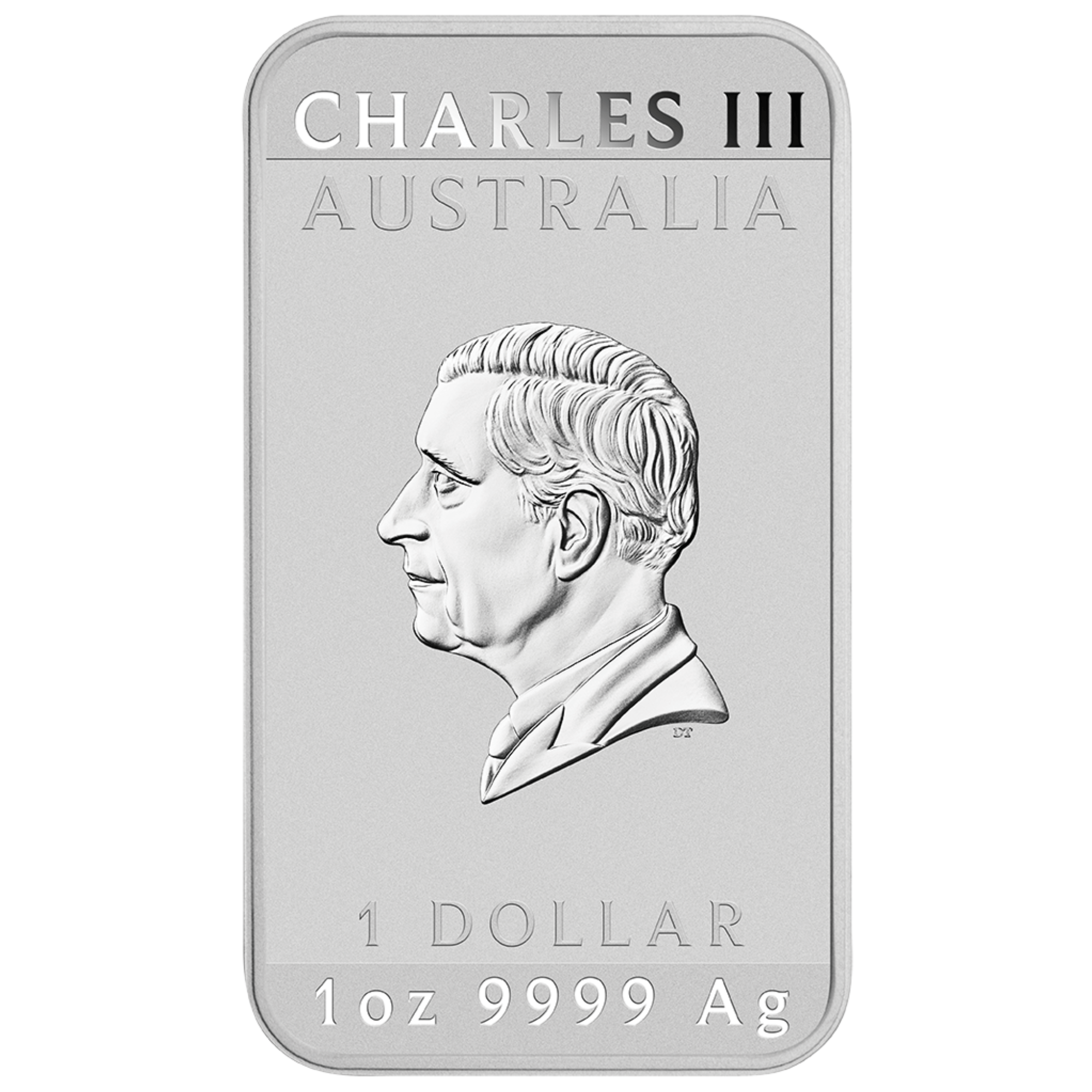 2025 1oz Perth Mint Silver Dragon Rectangular Coin