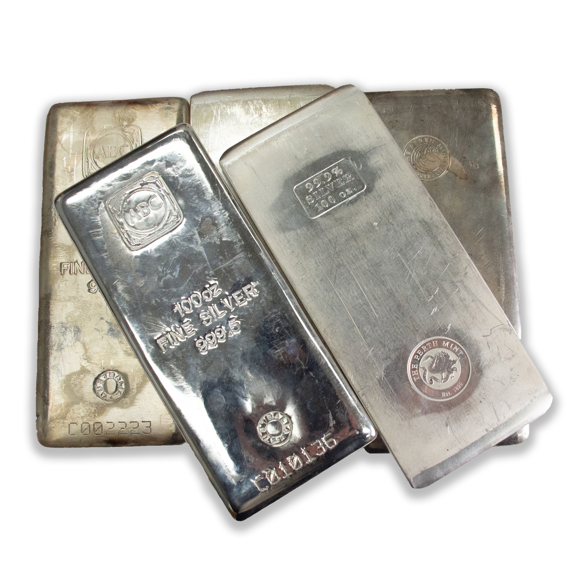 100oz Silver Cast Bar (Secondary)