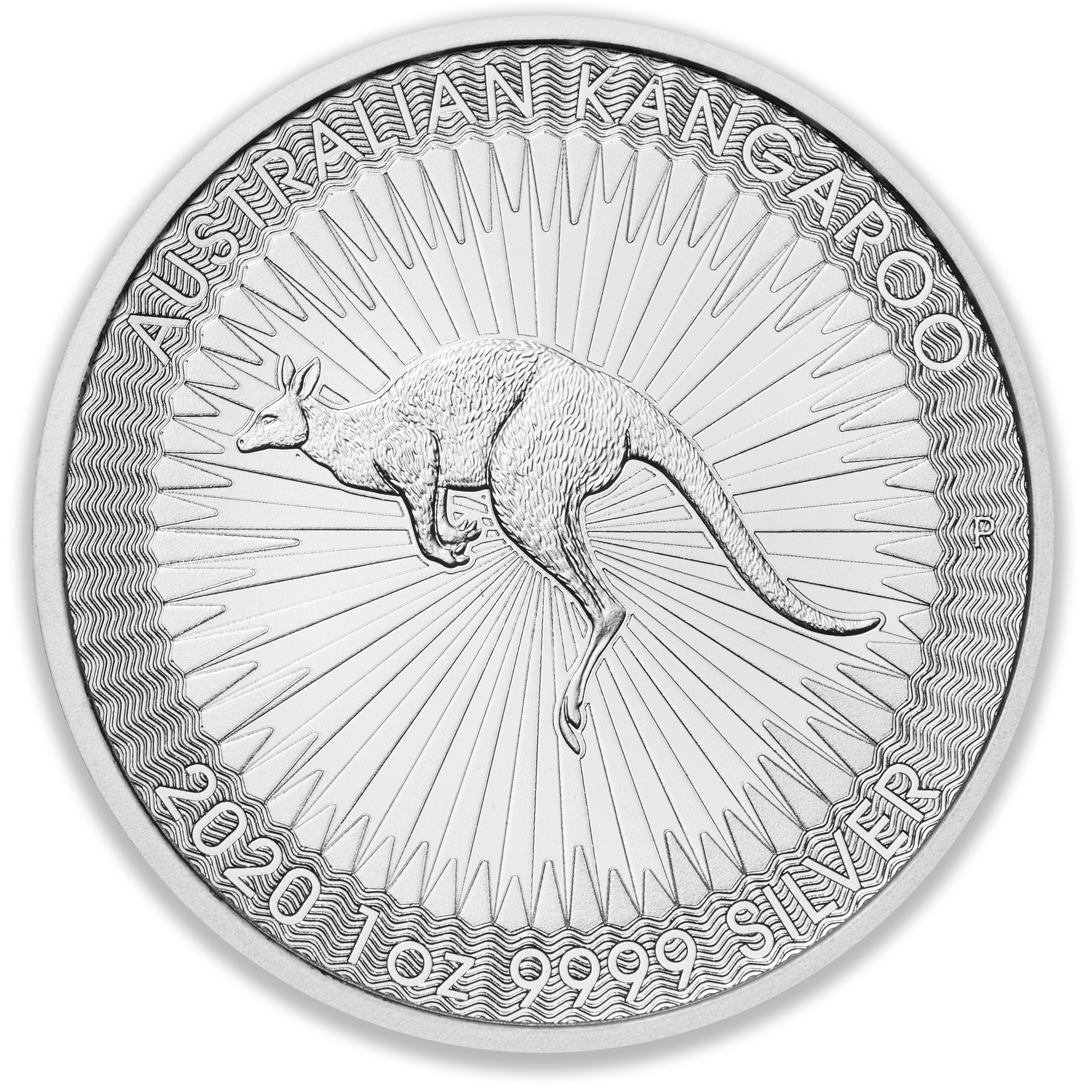 2020 1oz Perth Mint Silver Kangaroo Coin