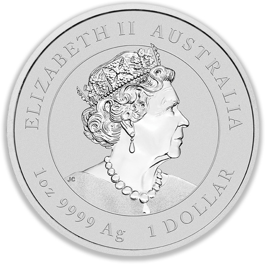 2021 1oz Perth Mint Silver Lunar Ox Coin Series 3