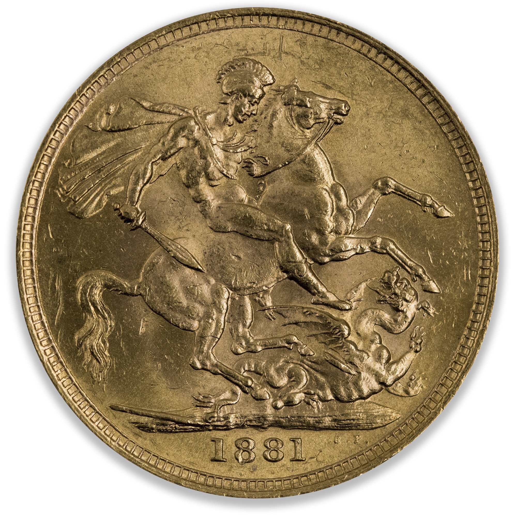 1881M Queen Victoria Sovereign Choice Uncirculated
