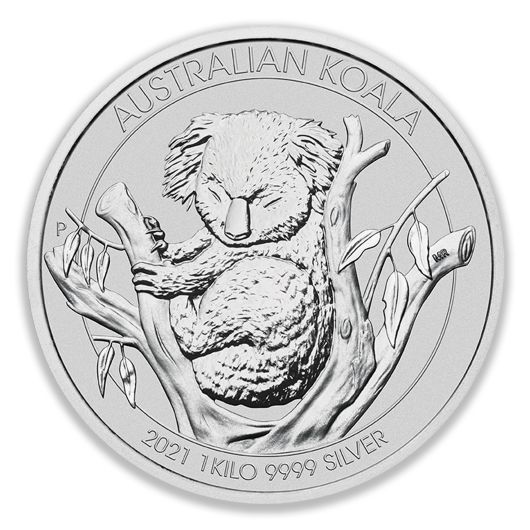 2021 1kg Perth Mint Silver Koala Coin