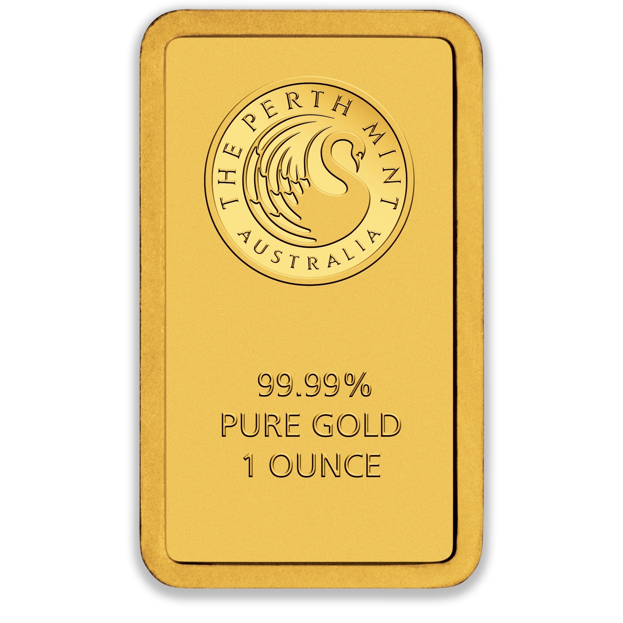 1oz Perth Mint Gold Minted Bar