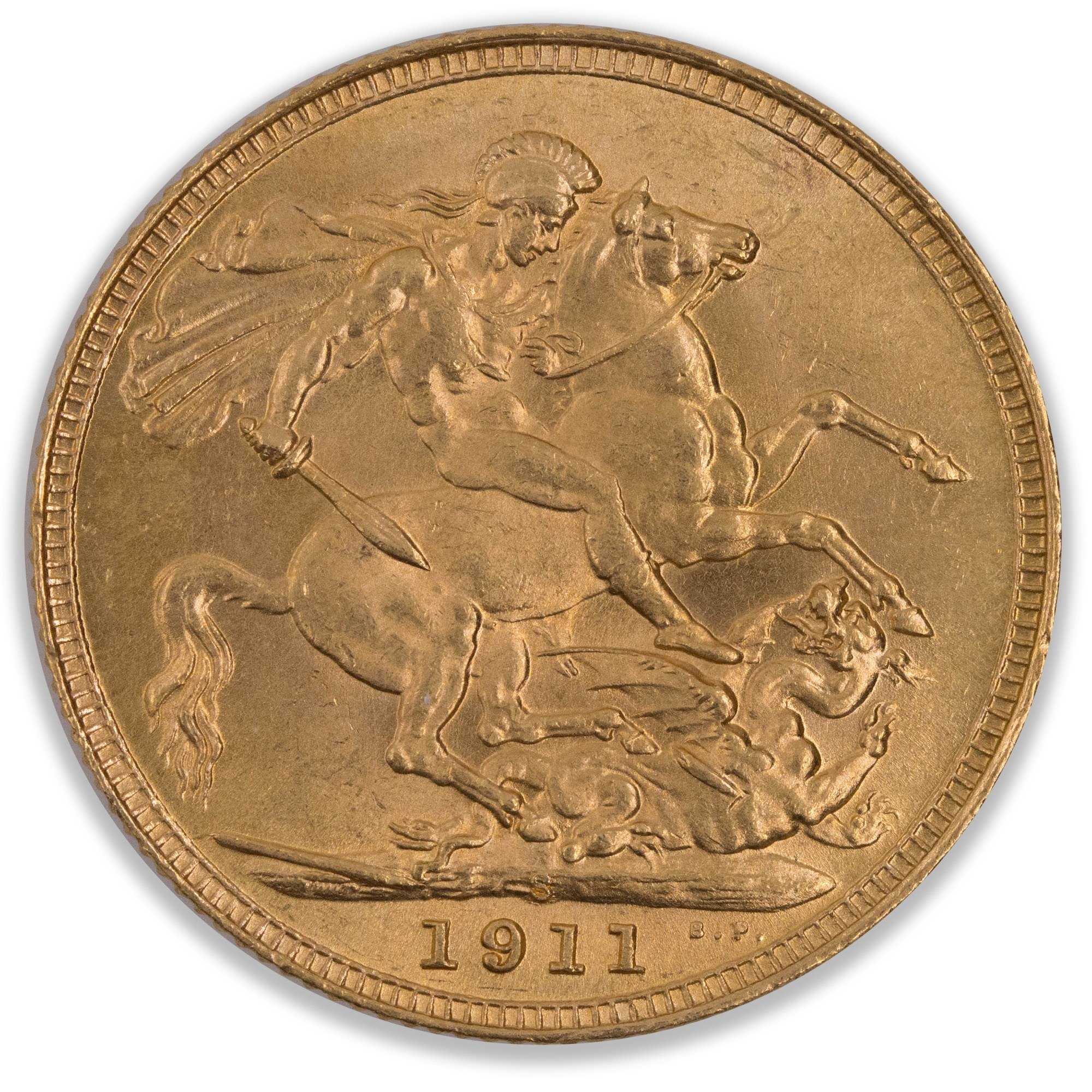 1911S George V Sovereign Uncirculated
