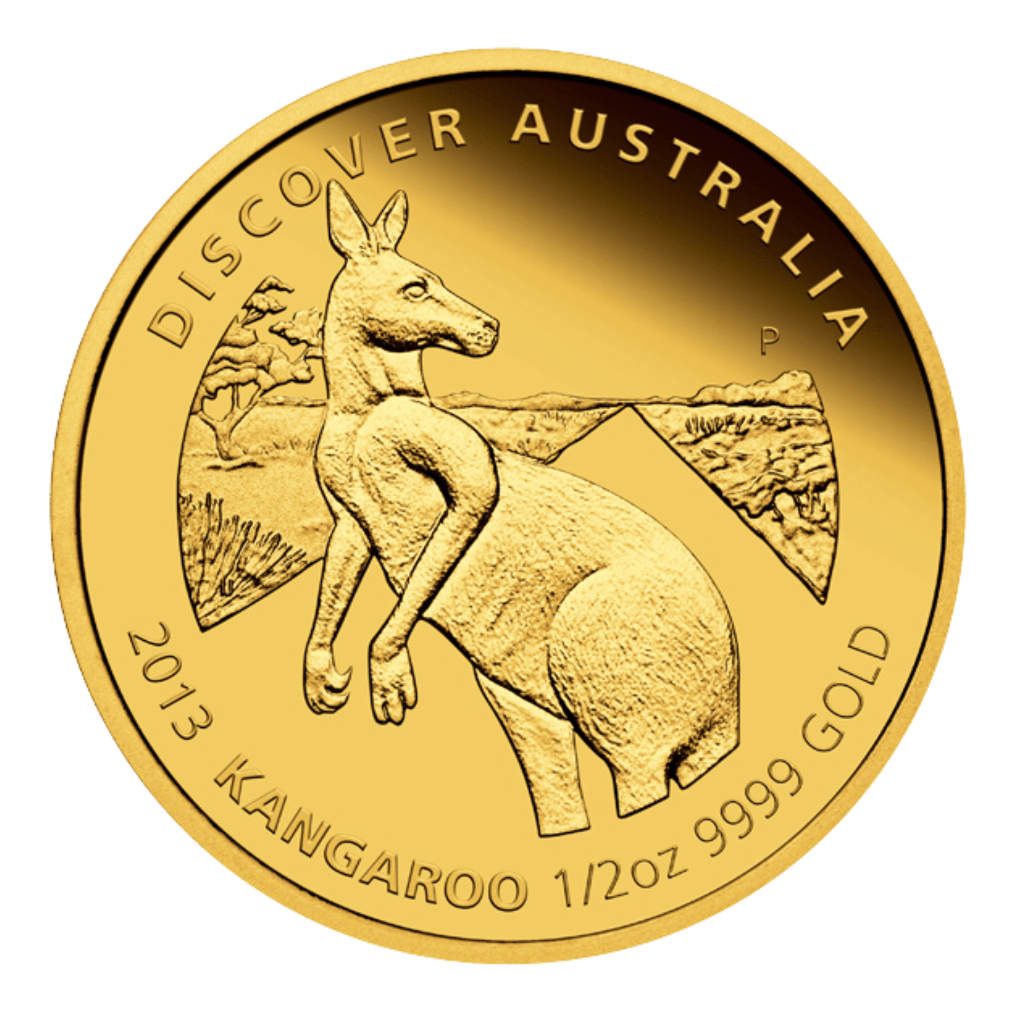 1/2oz Perth Mint Gold Kangaroo Coin Random Years