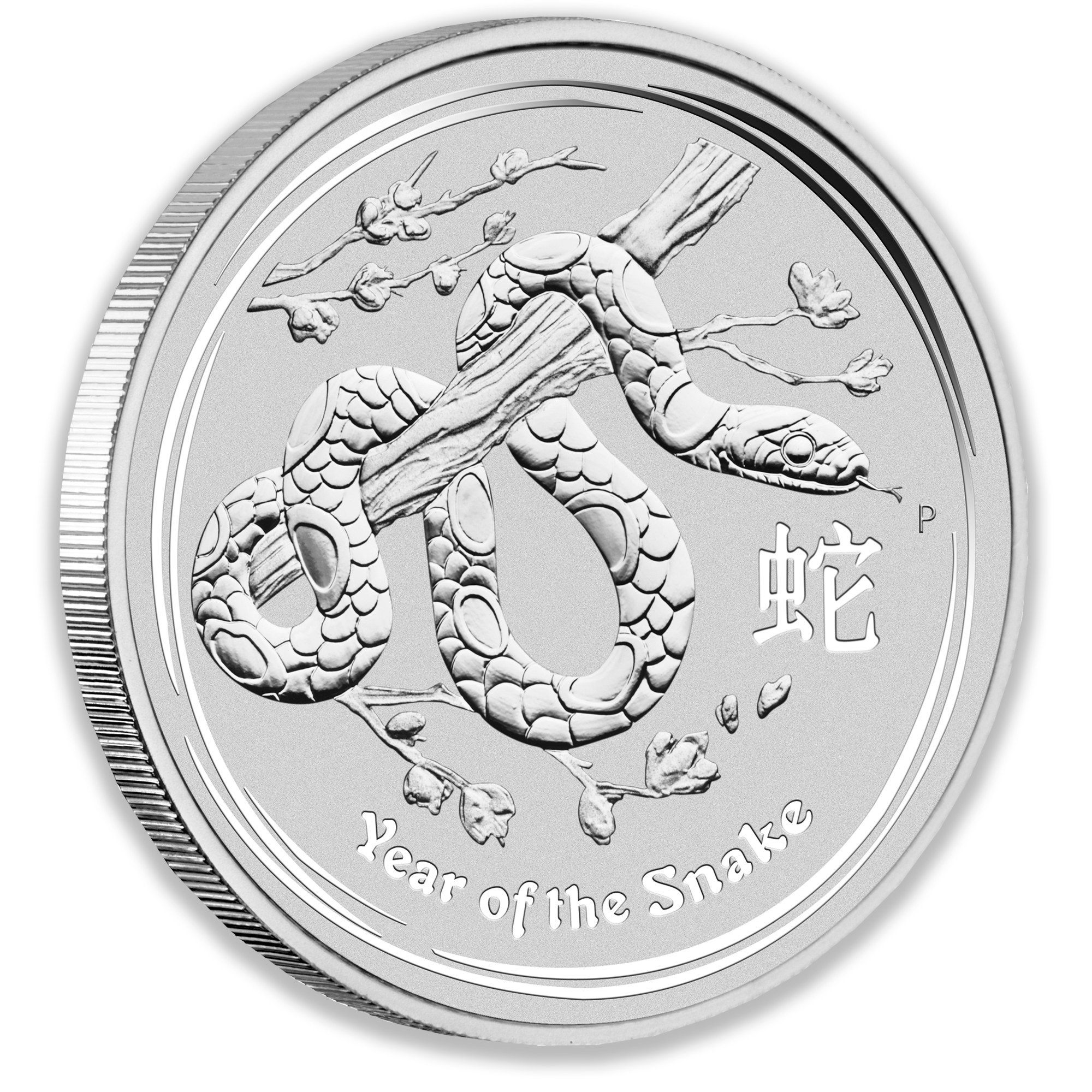2013 1Kg Perth Mint Lunar Silver Snake Coin Series 2