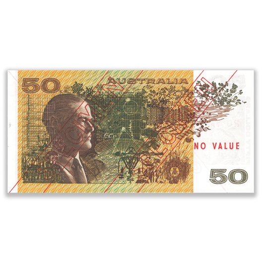 1974 $50 Type 3 Specimen Banknote Uncirculated