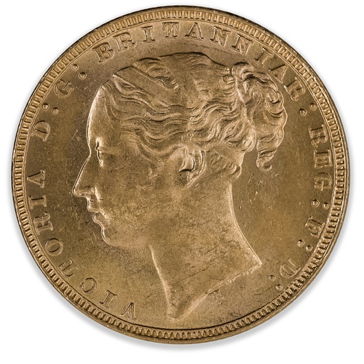 1880M St George Sovereign Nice Uncirculated