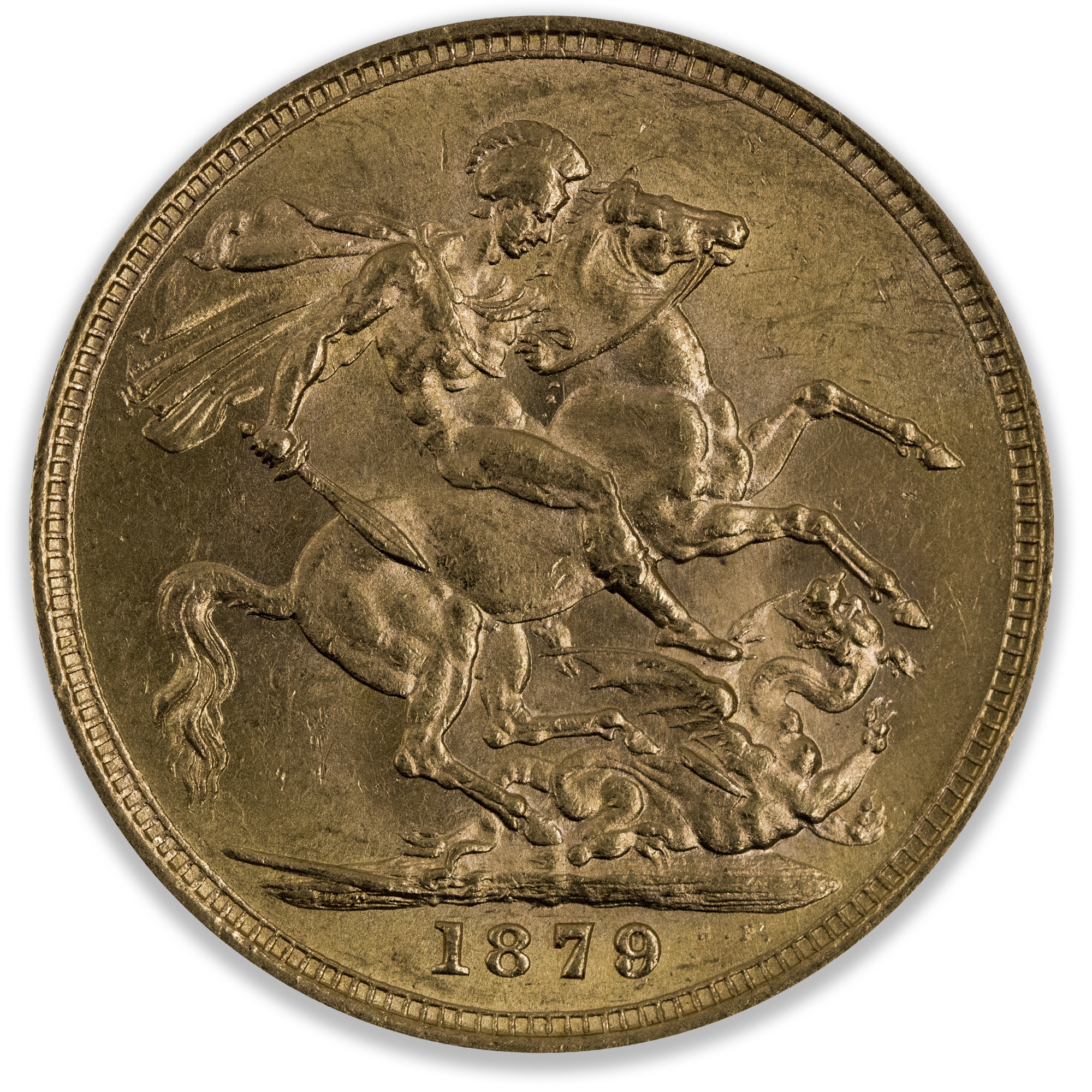 1879M St George Sovereign Uncirculated