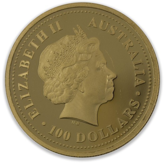 2003 1oz Perth Mint Gold Lunar Goat Coin Series 1