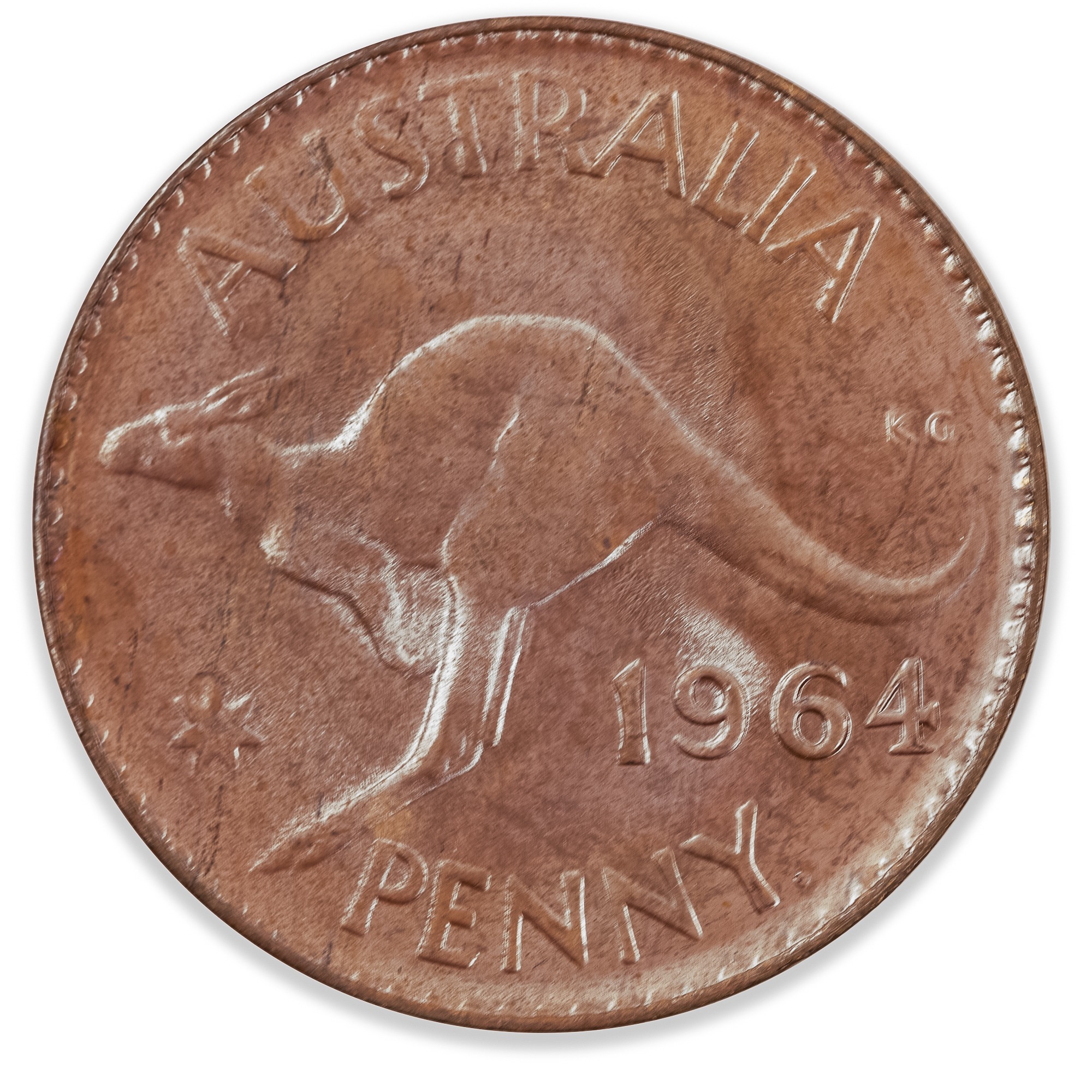 1964 Australian Penny Choice Uncirculated