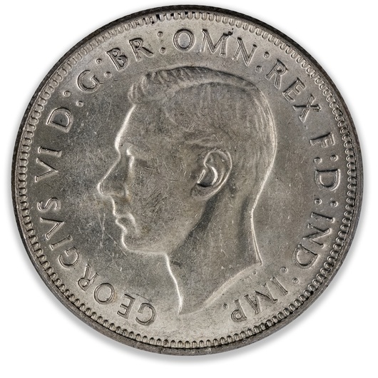 1947 Australian Florin Uncirculated