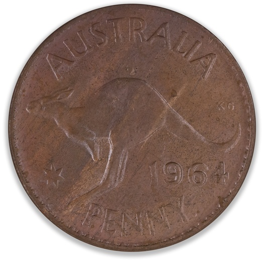 1964Y. Australian Penny Choice Uncirculated