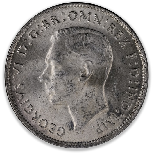 1943M Australian Florin Nice Uncirculated/Ch Uncirculated
