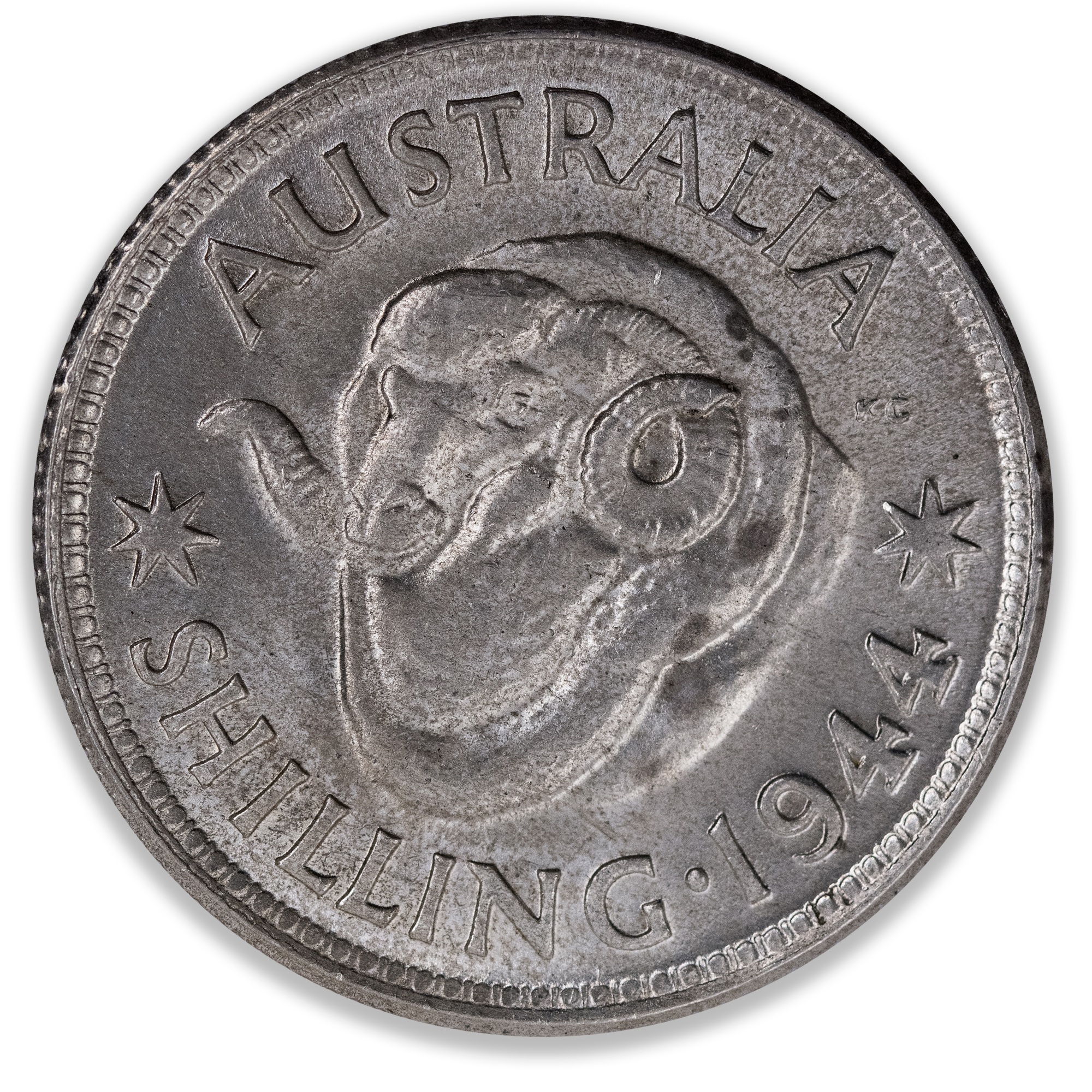 1944M Australian Shilling Uncirculated