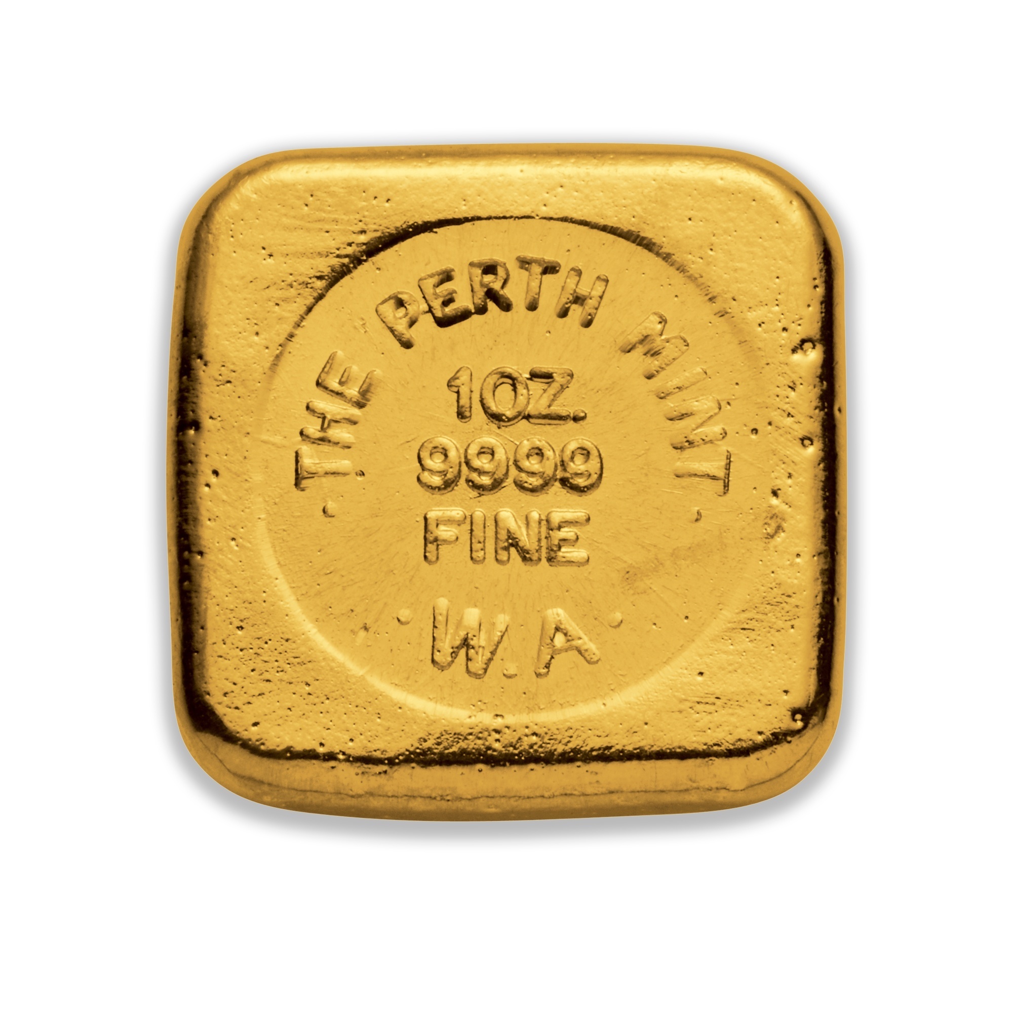 1oz Perth Mint Gold Cast Bar