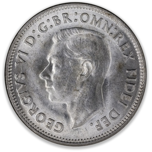 1950 Australian Shilling Uncirculated