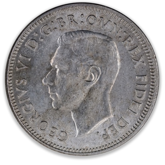 1950 Australian Shilling About Uncirculated/Uncirculated