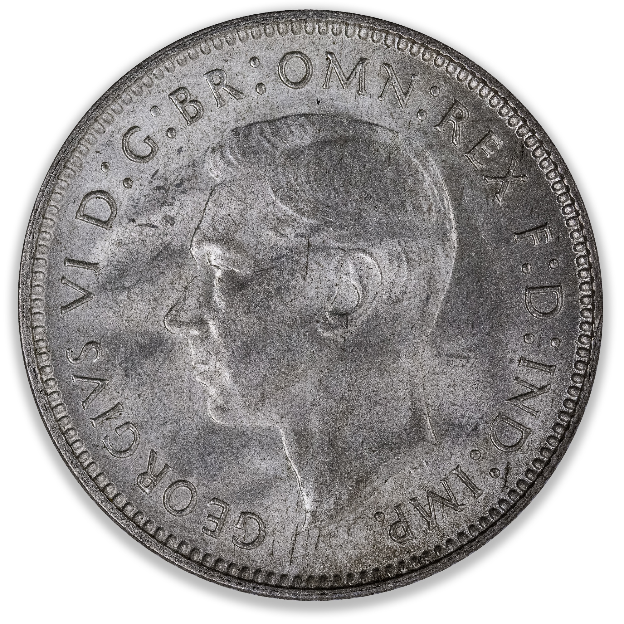 1944S Australian Sixpence Choice Uncirculated