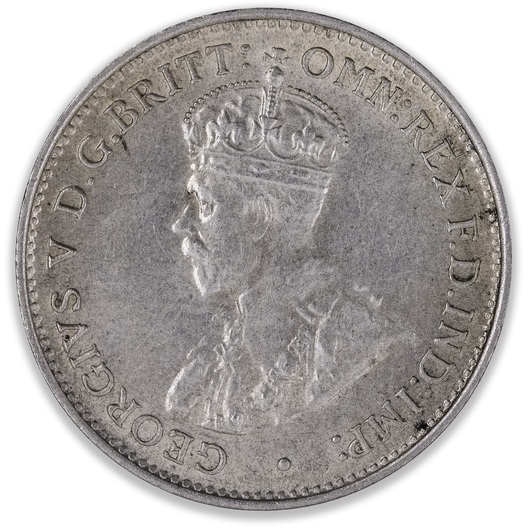 1936 Australian Threepence About Uncirculated