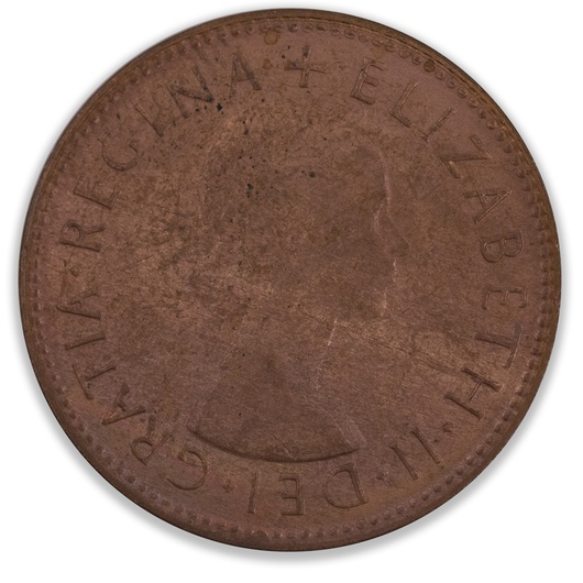 1953 Australian Half Penny Uncirculated