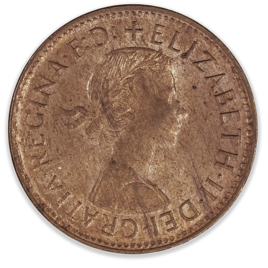 1959 Australian Half Penny Choice Uncirculated