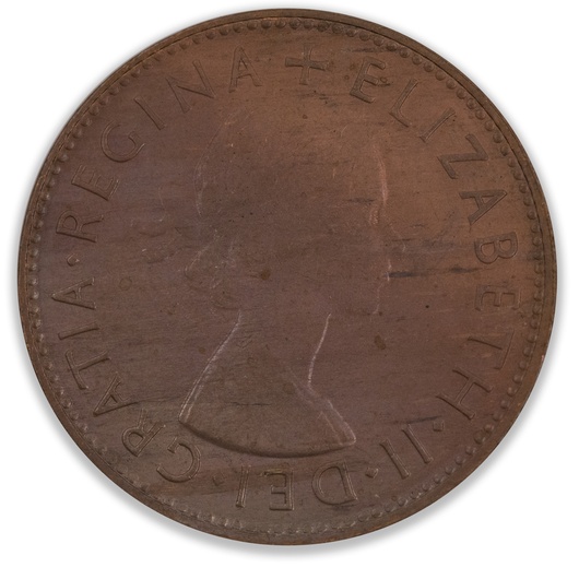 1953 Australian Half Penny Uncirculated