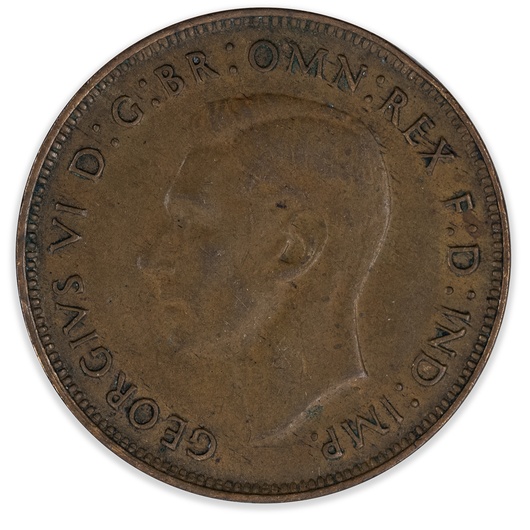 1946 Australian Penny Very Fine