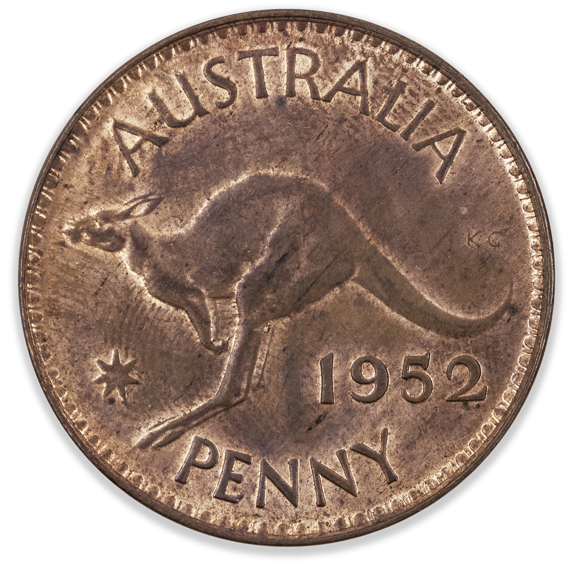 1952 Australian Penny Uncirculated