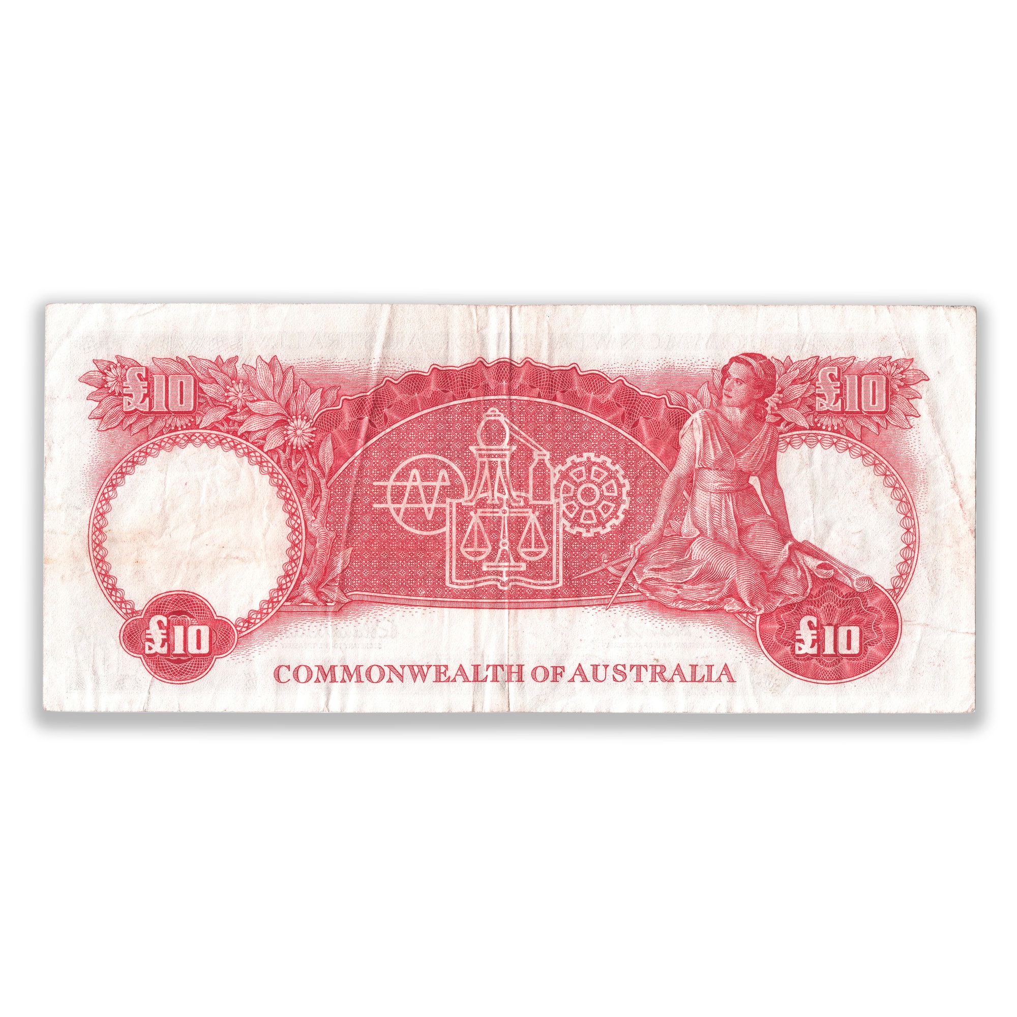 R63 1960 Ten Pound Banknote Very Fine