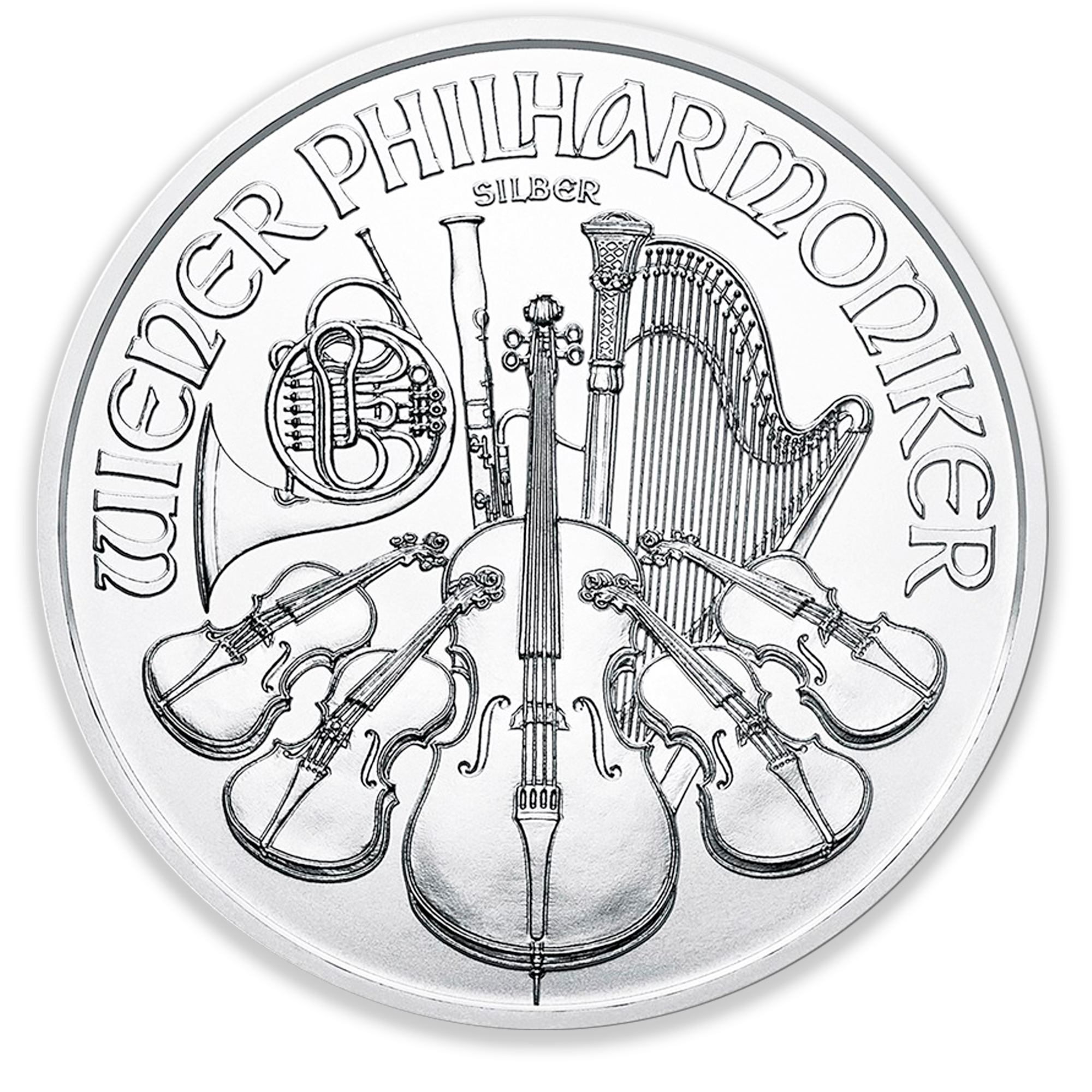 1oz Austrian Silver Philharmonic Coin (Secondary)