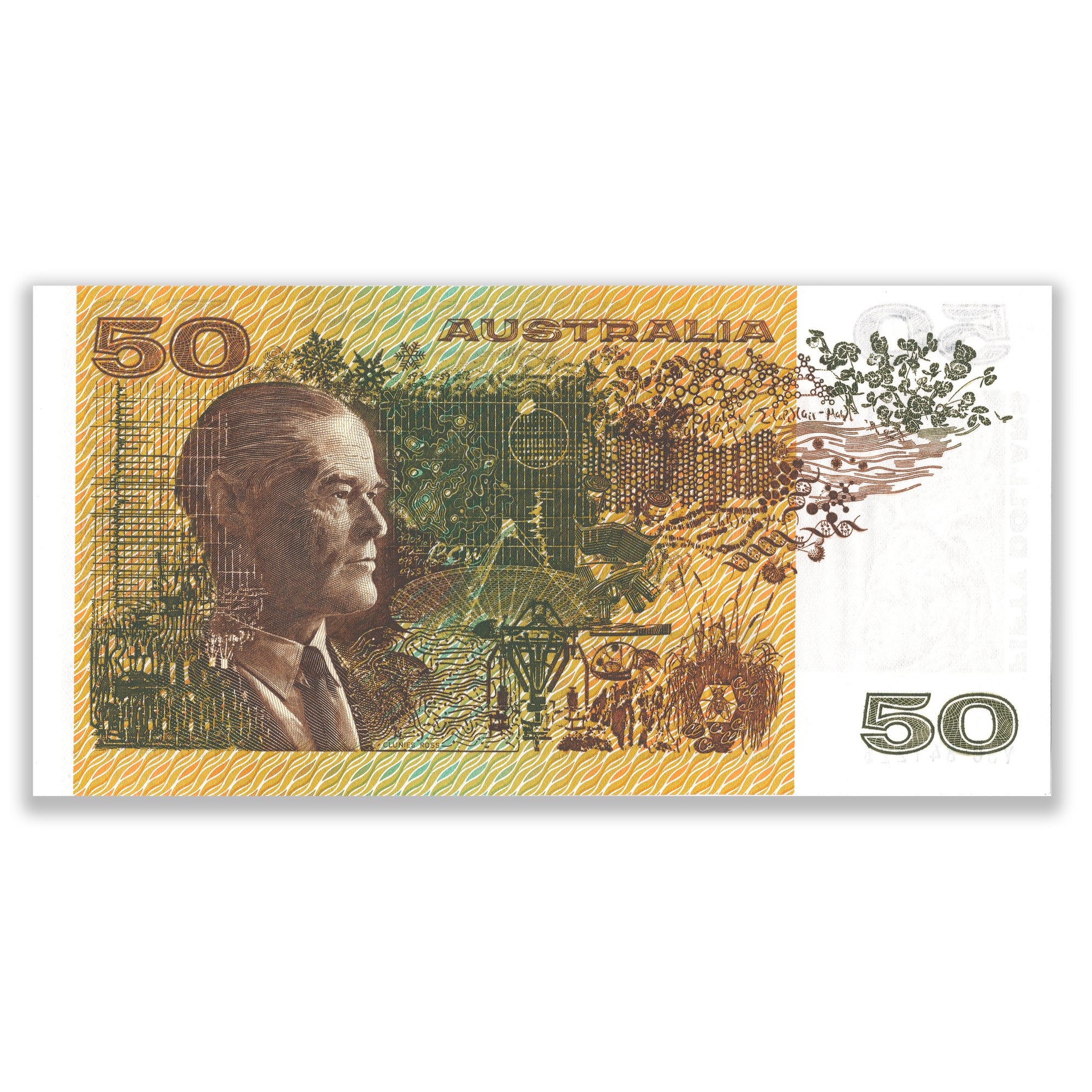 R508 1983 $50 Banknote Uncirculated