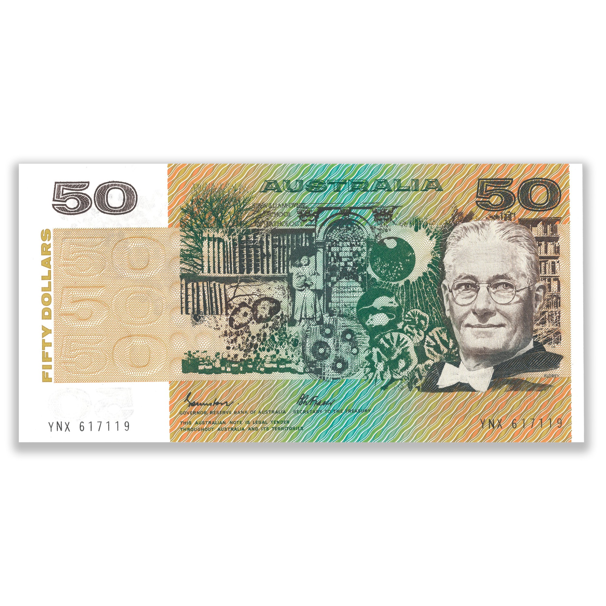 R509a 1985 $50 Banknote Uncirculated