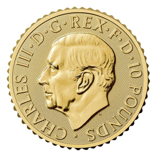 1/10oz UK Britannia Gold Coin 1/10oz Royal Mint Britannia Gold Coin (Random Years)
