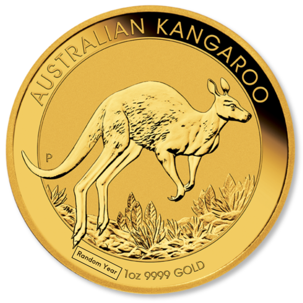 1oz Perth Mint Gold Kangaroo Coin (Random Years) 1oz Perth Mint Gold Kangaroo Coin Random Years
