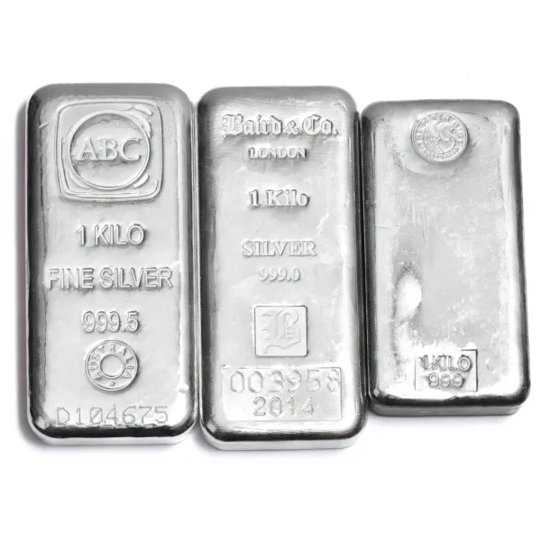 100681 (2) 1kg Silver Bar (Secondary) 1kg Silver Bar (Secondary)