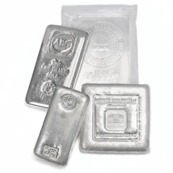 100742 - Main 10oz Silver Bar (Secondary) 10oz Silver Bar (Secondary)