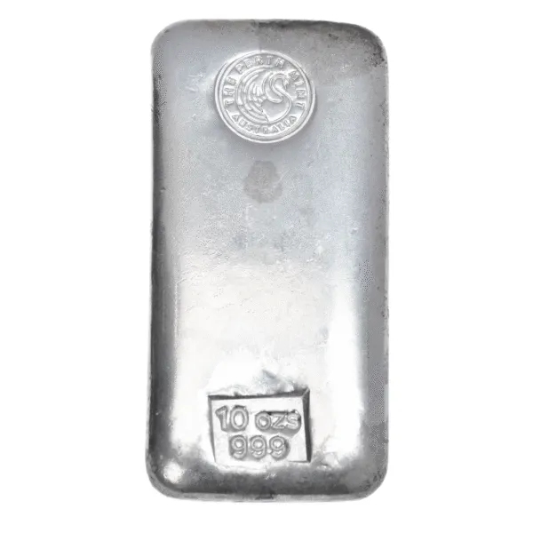 100742 - PM 10oz Silver Bar (Secondary) 10oz Silver Bar (Secondary)