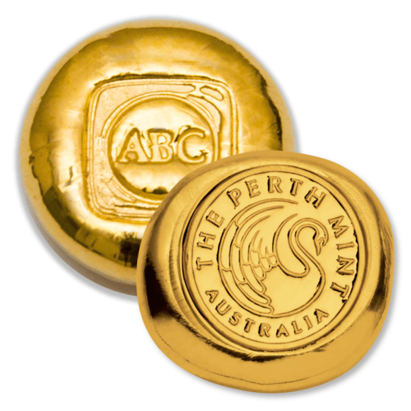 1/2oz Gold Cast Bar (Secondary) 1/2oz gold bar