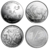 1/2oz Silver Round (secondary) 1/2oz Silver Round