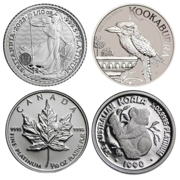 1/10oz Perth Mint Platinum Coin (Random Year) 1/10oz Perth Mint Platinum Coin (Random Year)