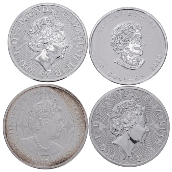 2oz World Silver Bullion Coin Random 2oz World Silver Bullion Coin Random