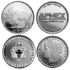 101663 - Obverse 1/4oz Silver Round (secondary) 1/4oz Silver Round (Secondary)
