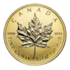100075 - Main 1/2oz Canadian Gold Maple Leaf (Random Years) gold maple