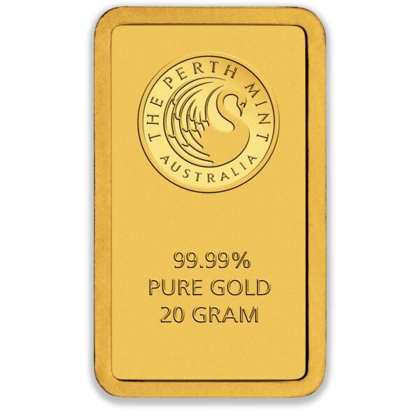 20g Perth Mint Gold Minted Bar 20g Perth Mint Gold Minted Bar