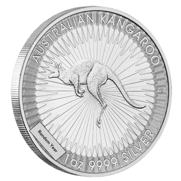 1oz Perth Mint Silver Kangaroo Coin (Random Years) 1oz Perth Mint Silver Kangaroo Coin