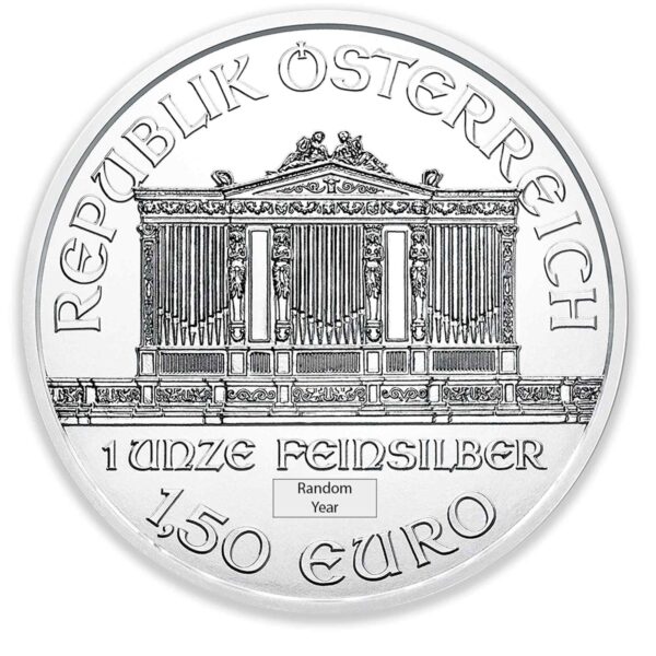 1oz Austrian Silver Philharmonic Coin (Secondary) 1oz Austrian Silver Philharmonic Coin (Secondary)