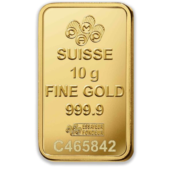 10g PAMP Lady Fortuna Gold Minted Bar 10g PAMP Lady Fortuna Gold Minted Bar