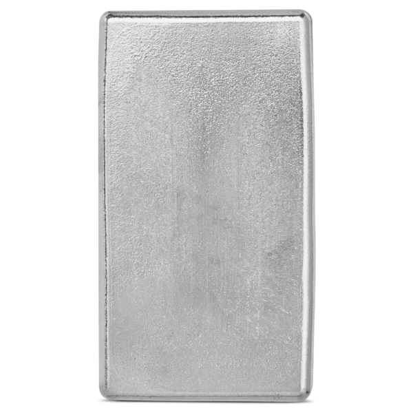 100130 - Back 10oz Perth Mint Silver Cast Bar 10oz Perth Mint Silver Cast Bar